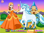 Флеш игра онлайн Единорог Принцессы / Unicorn Princess